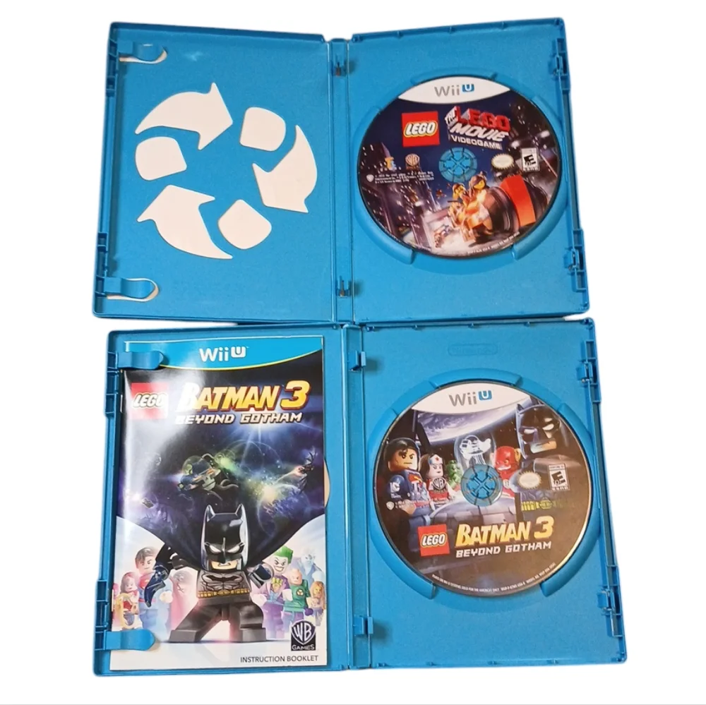 Nintendo Wii‎ U Bundle/Tested: LEGO Batman 3:Beyond Gotham & The Lego Movie
